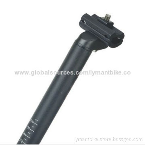 Bicycle seat post, made of aluminum alloy 3D forged, diameter ¢25.0-34.9mm, length 300-580mm
